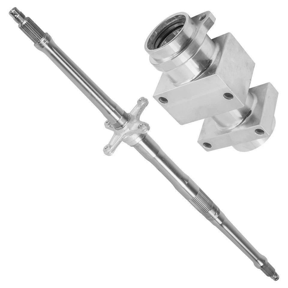 Rear Axle Shaft And Bearing Carrier Hub for Kawasaki KFX400 KSF400A 2004-2006