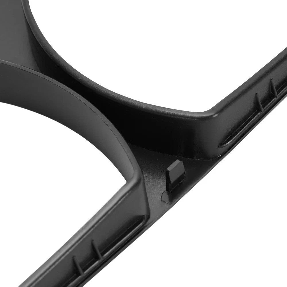 HECASA NEW For Dodge Challenger 2008-2014 Left Side Headlight Bezel Cover Black