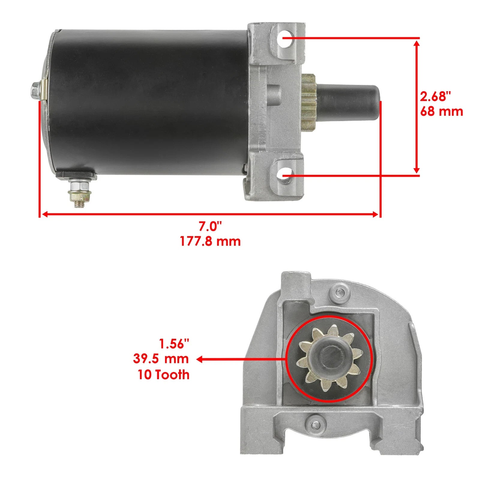 New Starter for Generac 0E0601Asrv 0E0601Srv D9004A D9004A