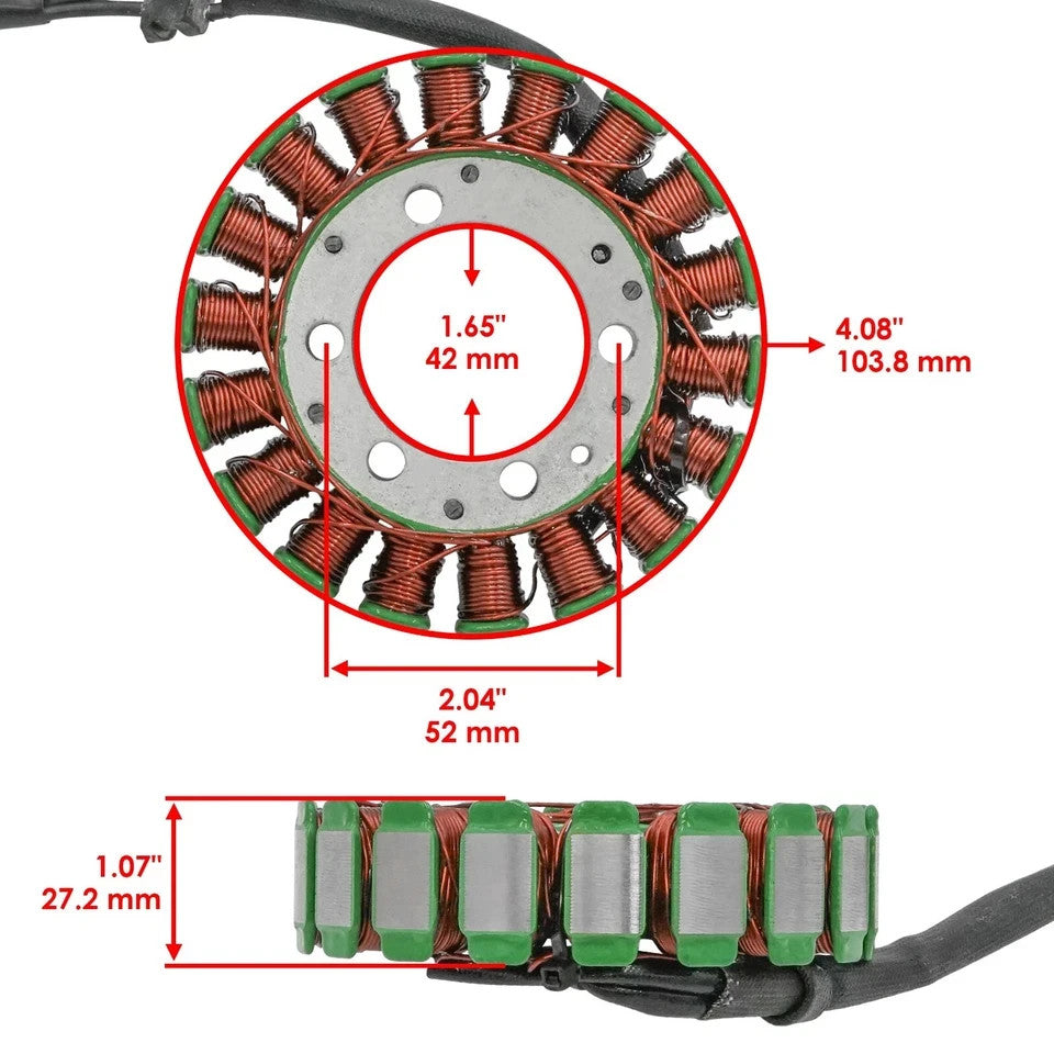 Stator & Gasket for Kawasaki Ninja 650 EX650 EX 650 2012 2013 2014 2015 2016 17