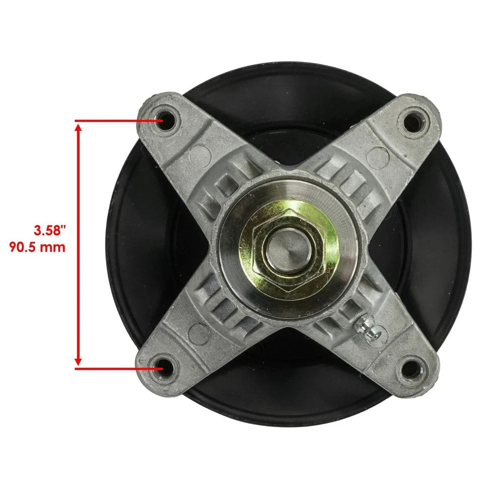 Caltric 618-05016 918-05016 Deck Spindle Assembly with Ring for MTD Cub Cadet