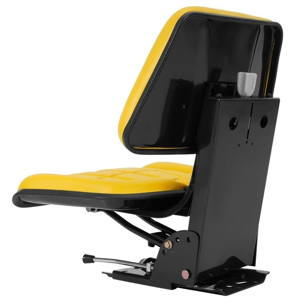 For Massey Ferguson Ford / New Holland Universal Yellow Suspension Tractor Seat