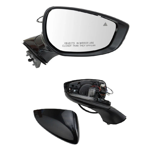Right Mirror Fits 2019-2021 Mazda 3