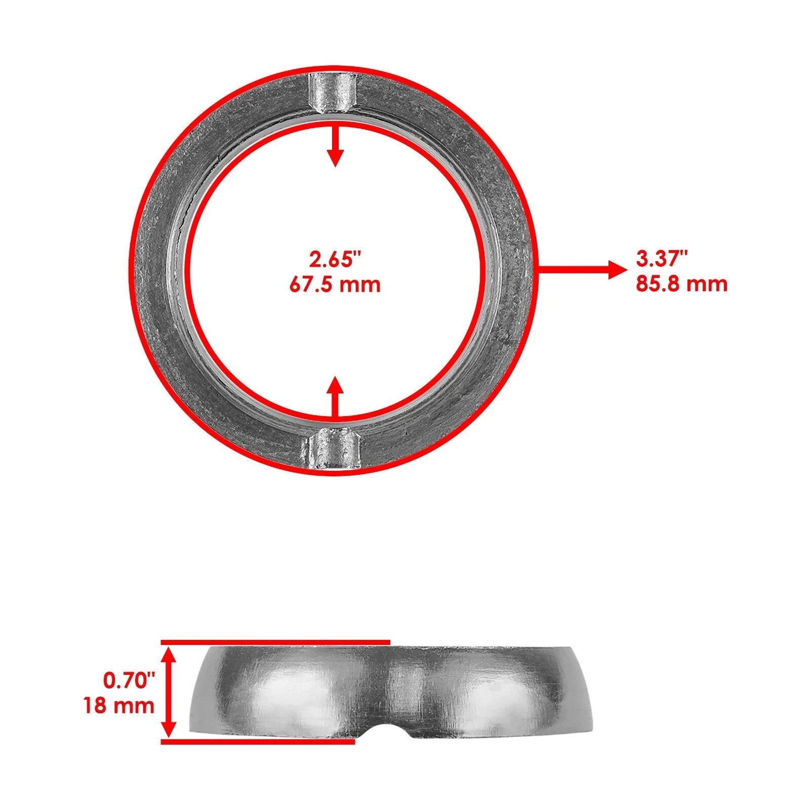 Exhaust Gaskets and Springs Kit for Arctic Cat ZR500 ZR600 ZR 500 ZR 600 2000