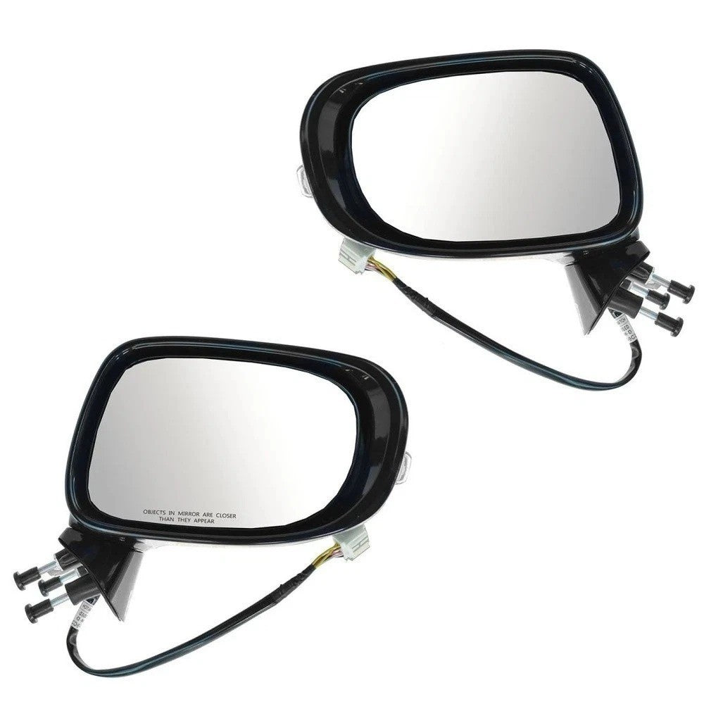 Mirror Power Signal Heated Puddle Light Left Right Pair for 09-13 Lexus IS250