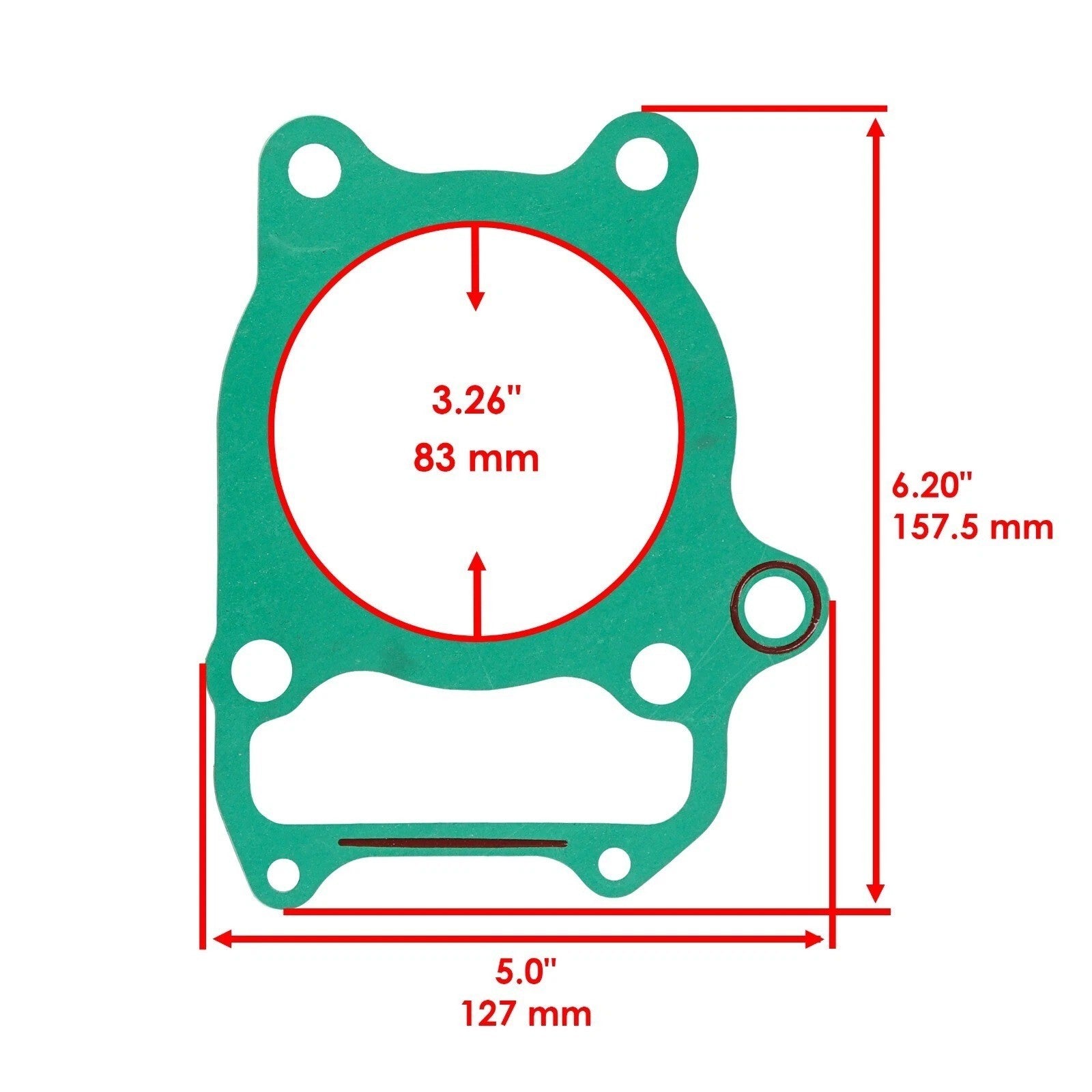 Camshaft and Cylinder Valve Gasket Kit Fits Honda TRX300EX TRX300X SporTrax 300