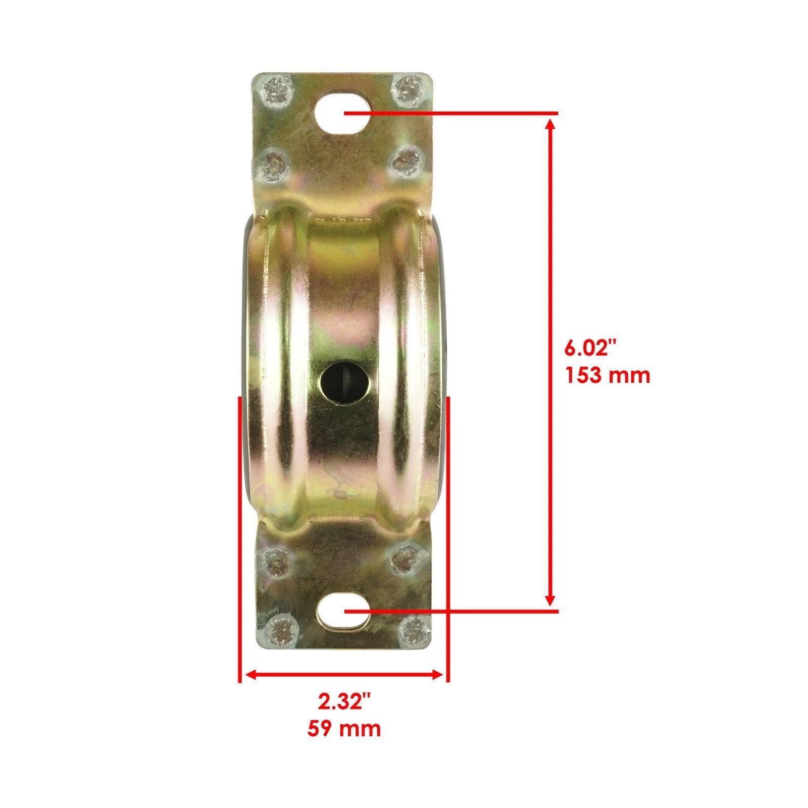 Front Rear Propeller Shaft Bearing Carrier For Polaris RZR 1000 2016 2017-2019