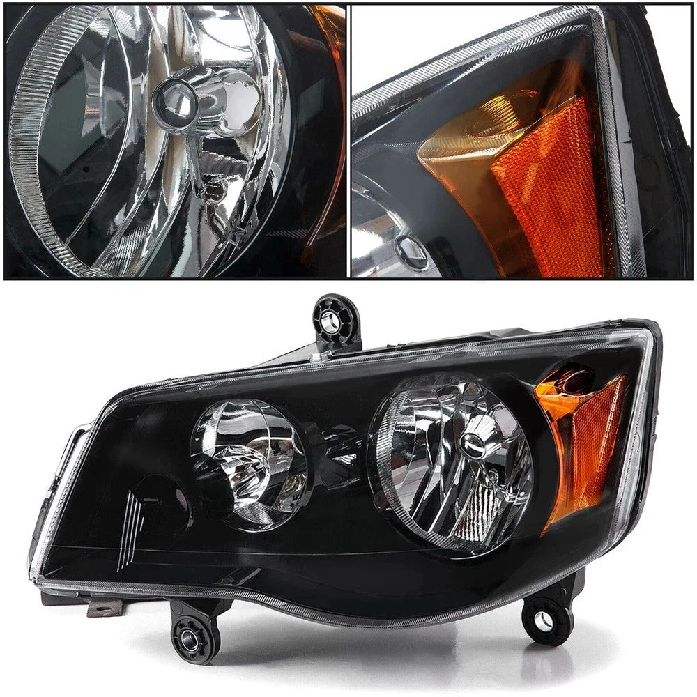 Left Driver Side For 2011-20 Dodge Grand Caravan 08-16 Town & Country Headlight