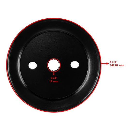 Spindle Assembly W/Pulley Deck 48" 54" For John Deere Zero Turn Mower Z425 Z445