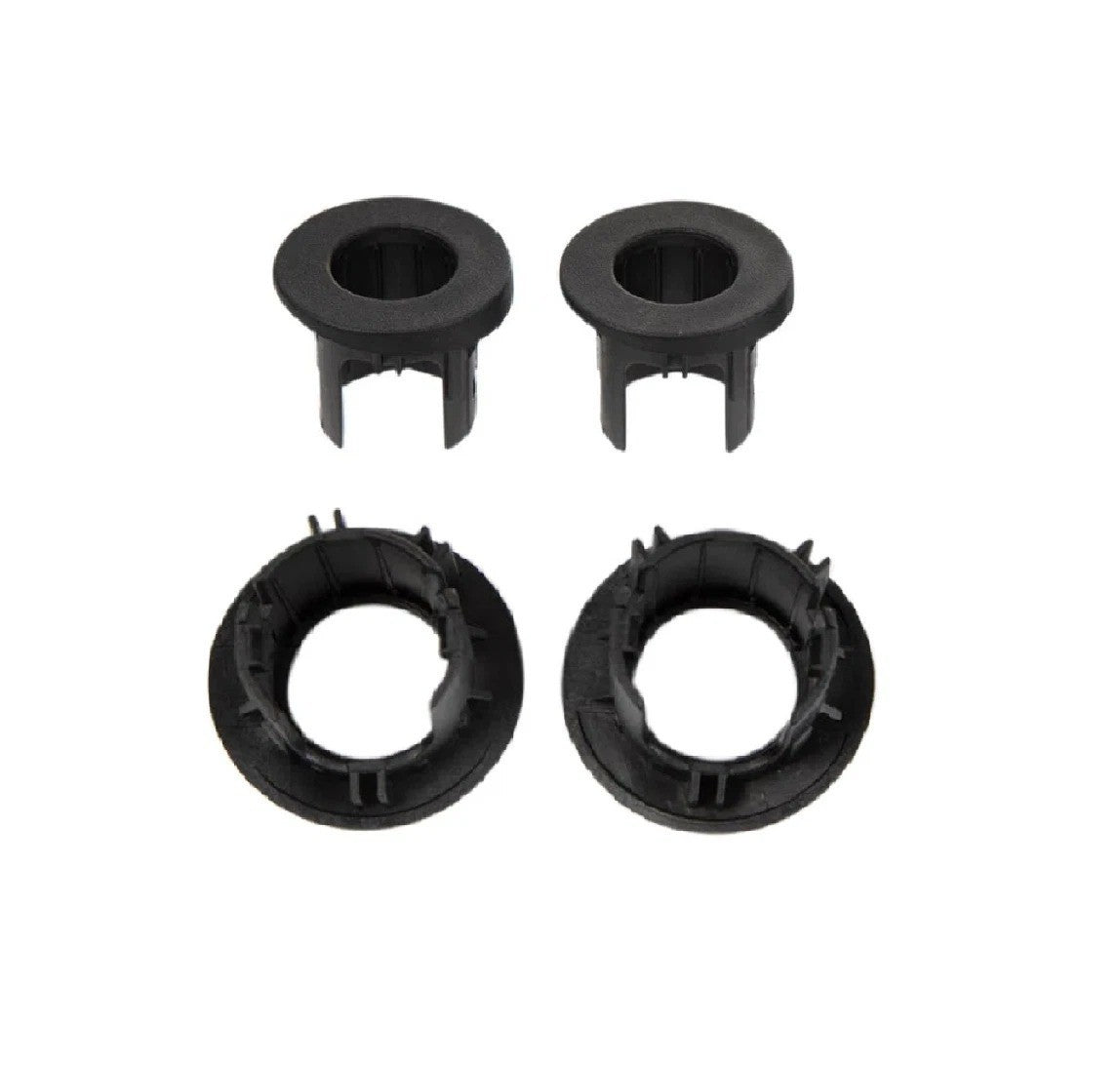 Rear Parking Assist Sensor Bezel Set Fits 17-19 Ford F Super Duty