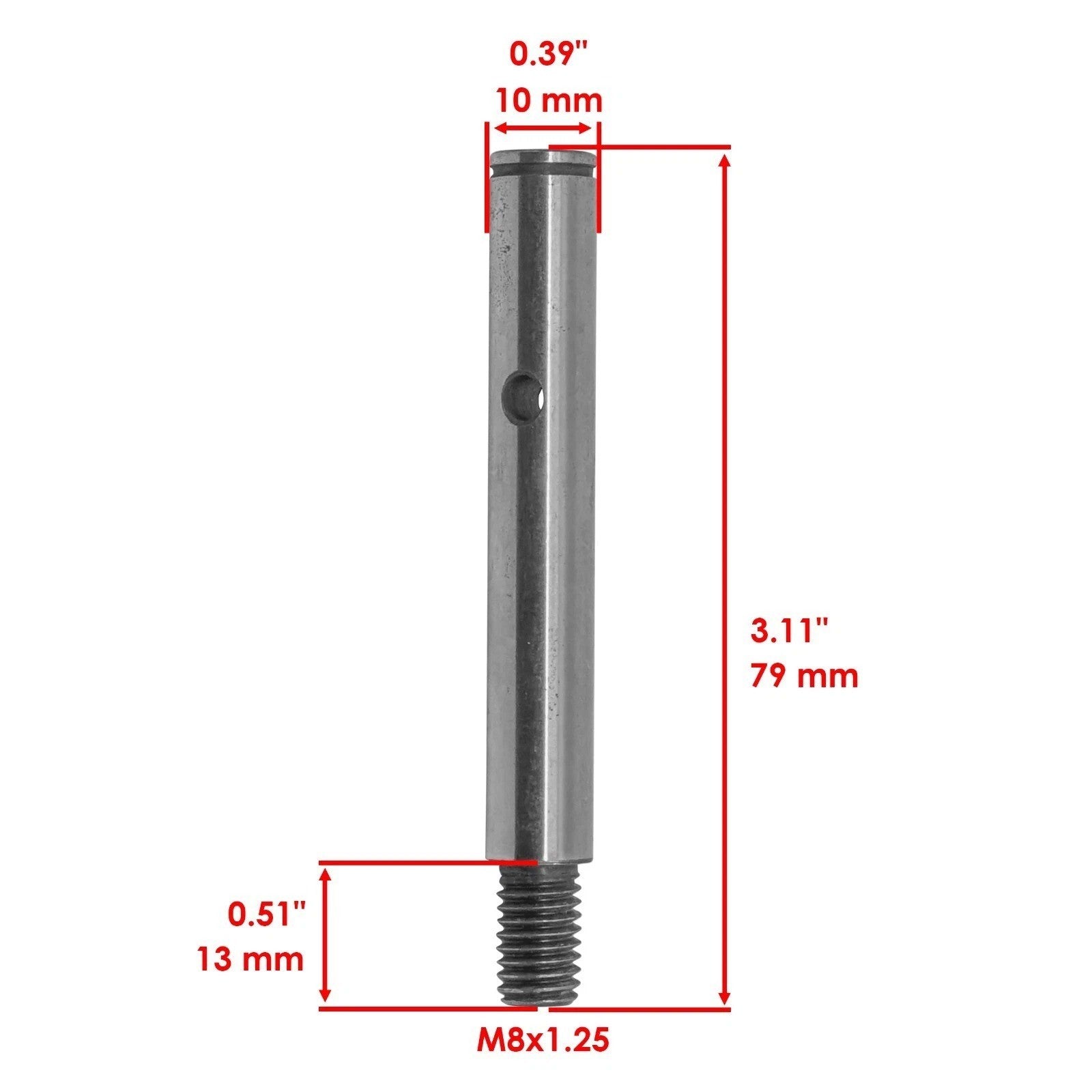 Caltric Water Pump Shaft & Seal For Can-Am Outlander Max 400 / 450 2007-2020