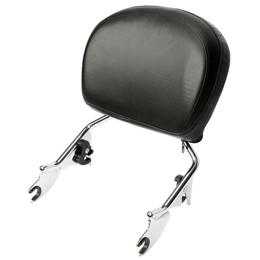 Detachable Backrest Sissy Bar For Harley Touring Road King Street Glide 09-2024