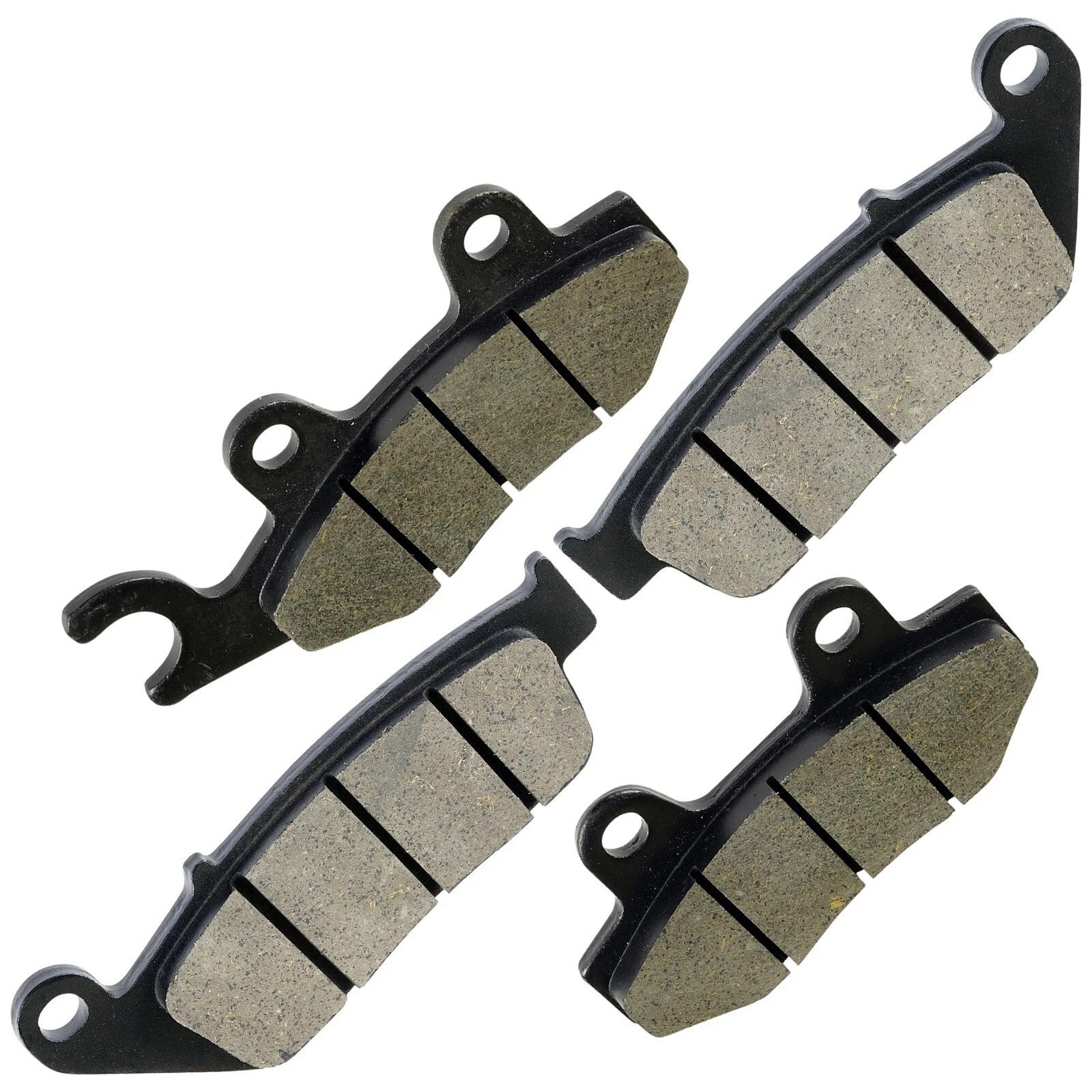 Caltric Front and Rear Brake Pads for Triumph America / America LT 2003-2016