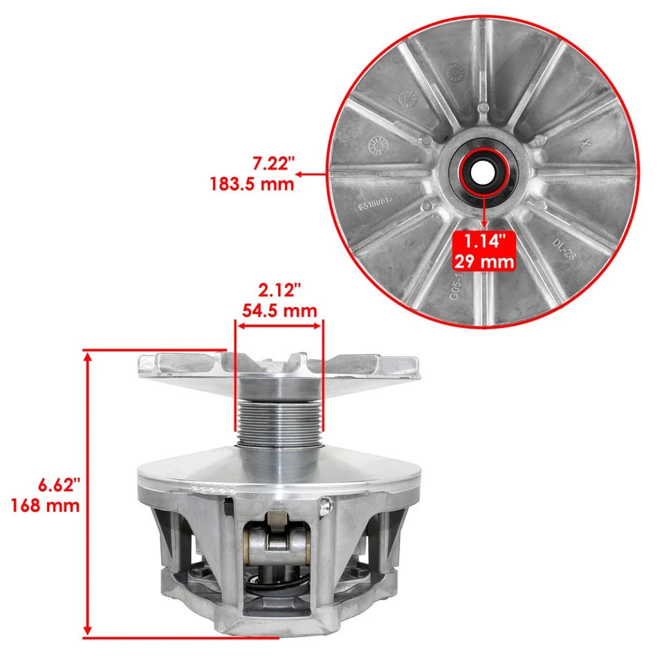 Primary Drive Clutch Assembly w/ Tool for Polaris Magnum 500 4X4 2X4 1999 - 2003