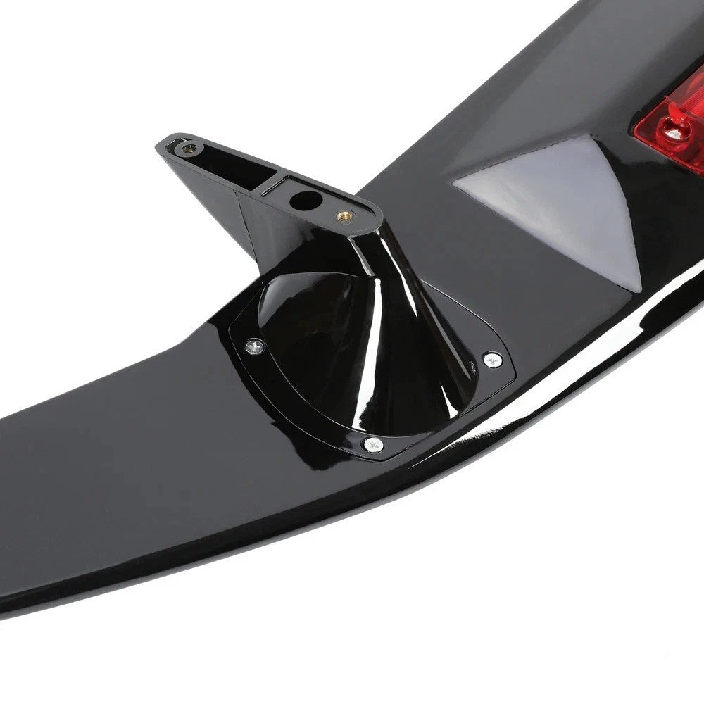 Rear Trunk Spoiler Lip W/led light For 2016-2021 Honda Civic IS LX Typer-R Style