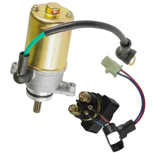 Starter & Relay Solenoid for Yamaha Raptor 80 YFM80 2002-2008 Atv New