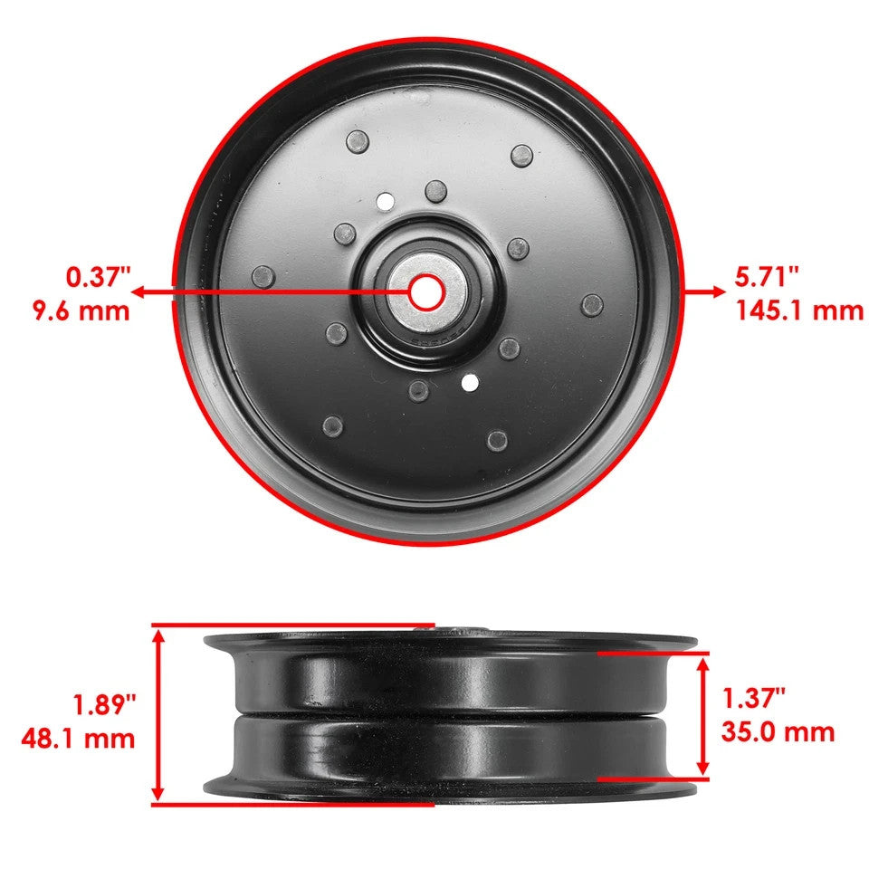 Deck Belt Idler Pulley For Husqvarna GT2254 GTH2254 GTH2654 GTH2754 54" Deck
