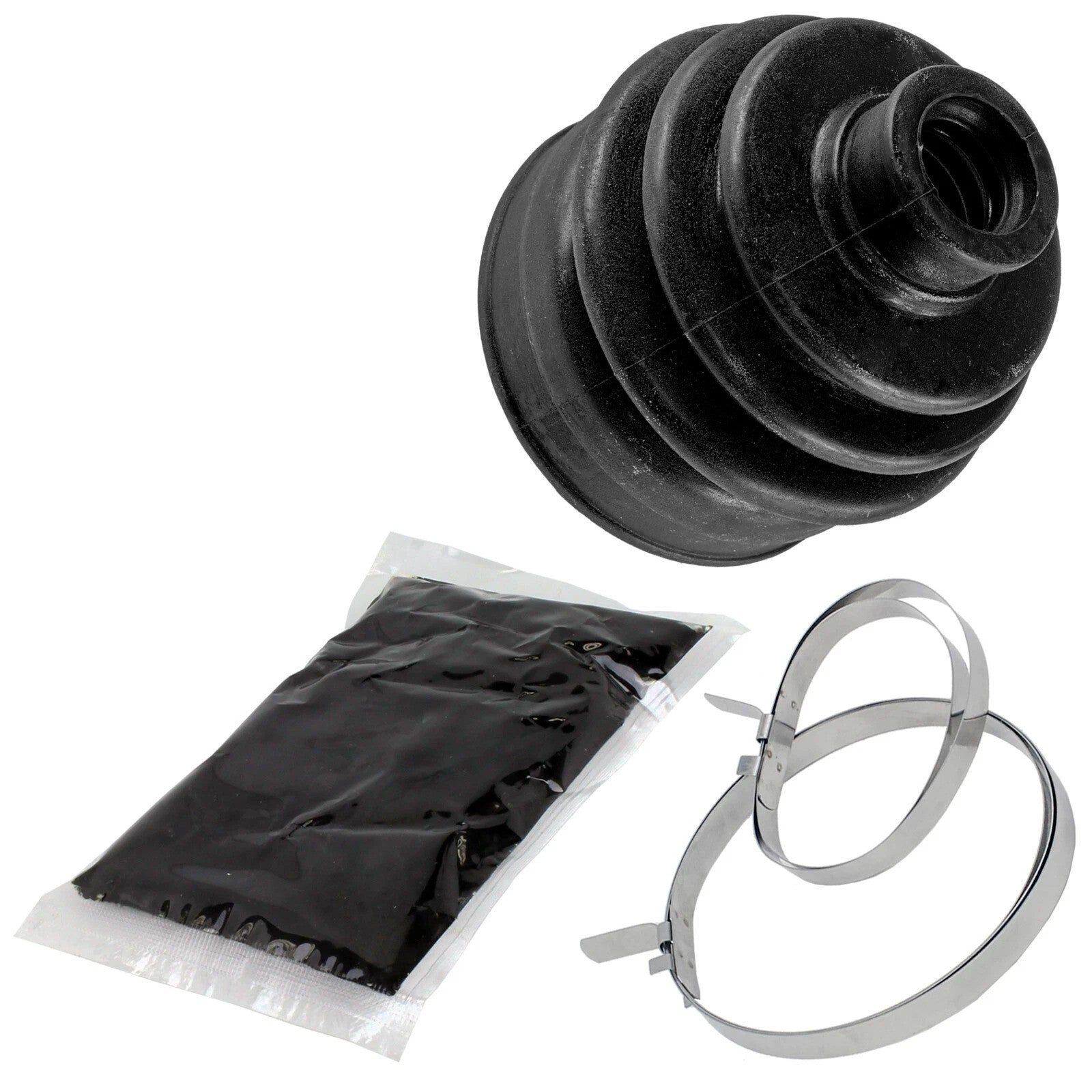 Front Axle Outer CV Boot Kit for Kawasaki Prairie 400 KVF400A 4X4 1997-2002