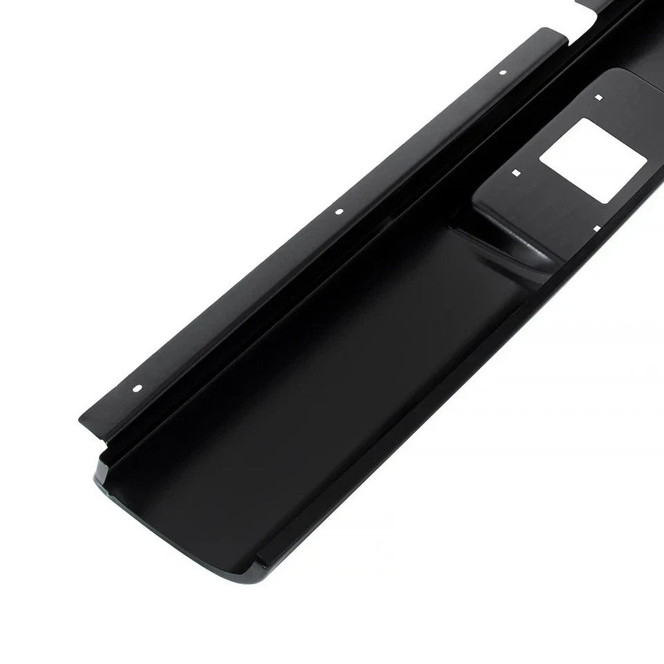 Rear Bumper Roll Pan w/License Plate For 1994-2003 S10 Sonoma GMC Fleetside