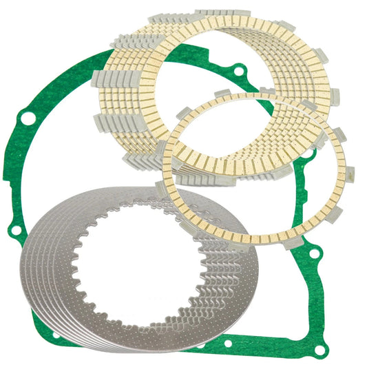 Clutch Friction Plates And Gasket Kit for Yamaha XVZ1300Lt Royal Star 1997-1999