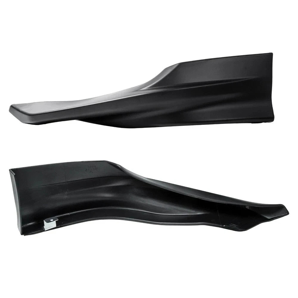 Front Bumper Spoiler Splitter Lip For 2014-2015 Honda Civic Coupe HFP-Style 2pc