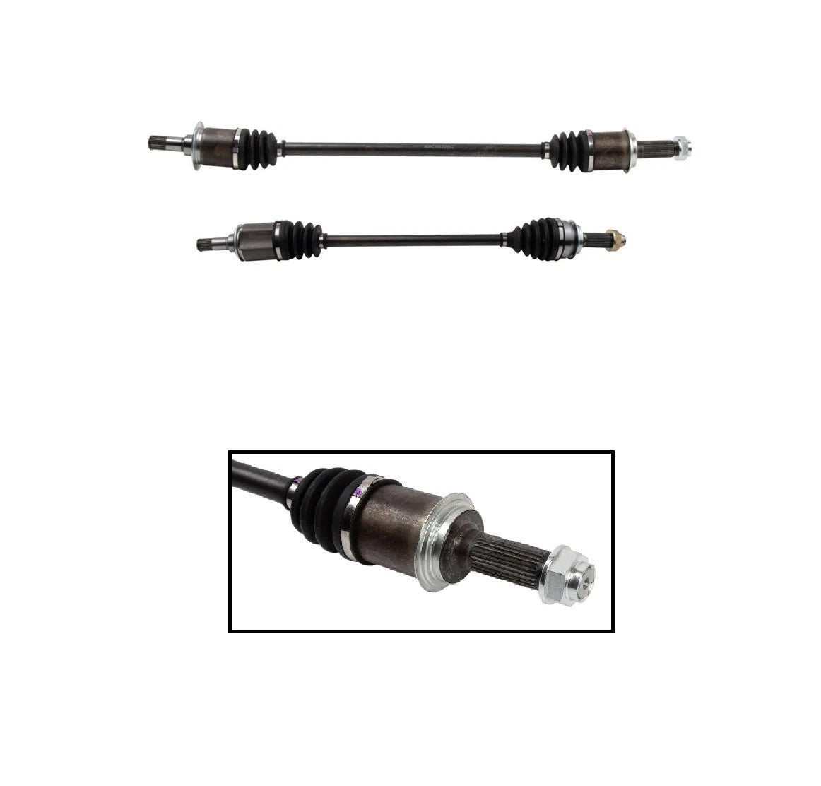 Rear CV Axle Shaft Assembly Set Driver & Passenger Side Fits 07-11 CR-V