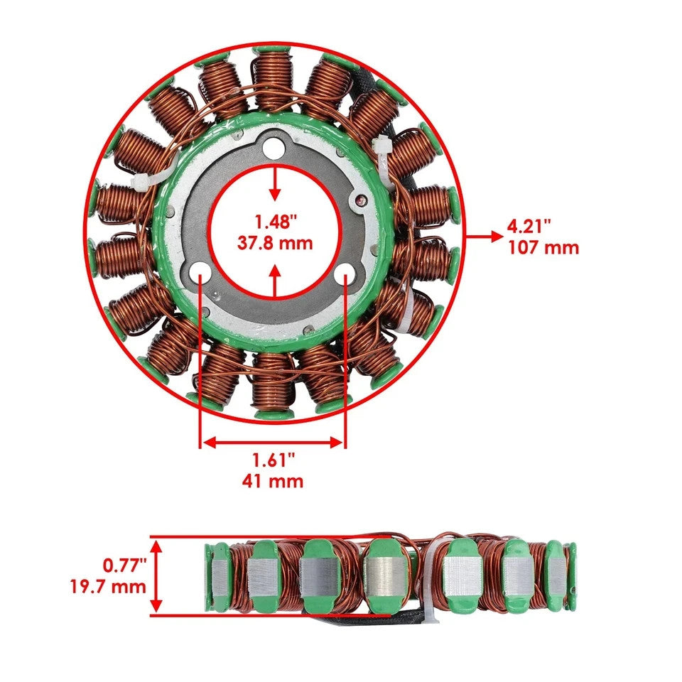 Stator & Gasket for Suzuki GSXR750 2006 2007 2008 2009 2011 2012 2013 2014-2016