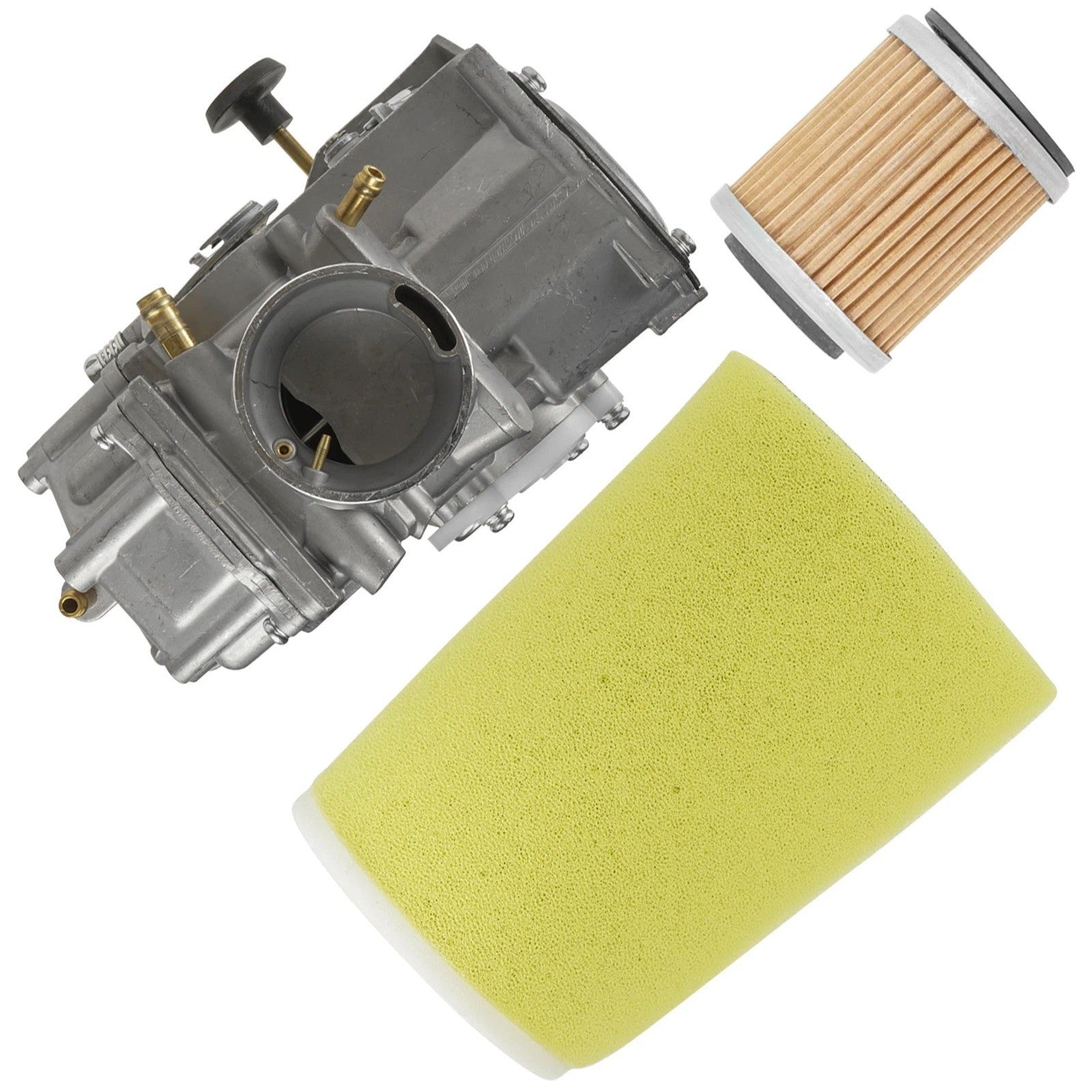Caltric Air Filter & Carburetor Kit For Yamaha Terra PRO 350 YFP350 1988