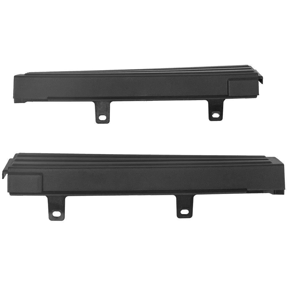 HECASA 2Pcs Flex Step Side Tailgate Molding End Cap Covers For 09-14 Ford F150