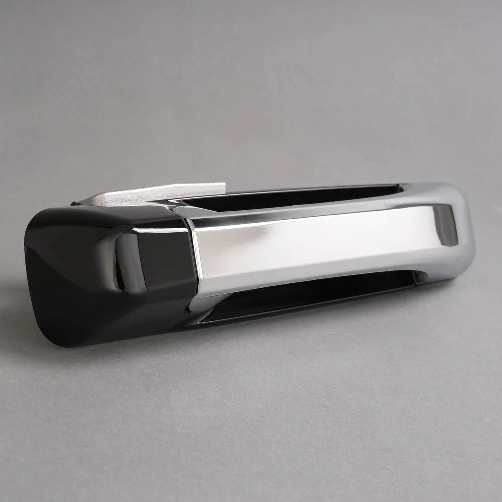 For DODGE RAM 1500 09-10/Classic 19-24 Outside Door Handle Chrome+Black Front LH