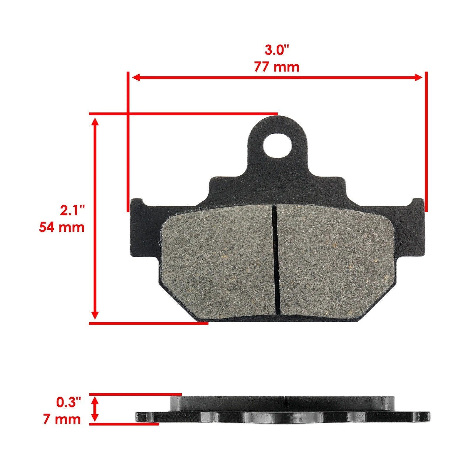 Front Brake Pads for Suzuki Boulevard S40 S650 2005-19 / 59300-24850 59100-26860