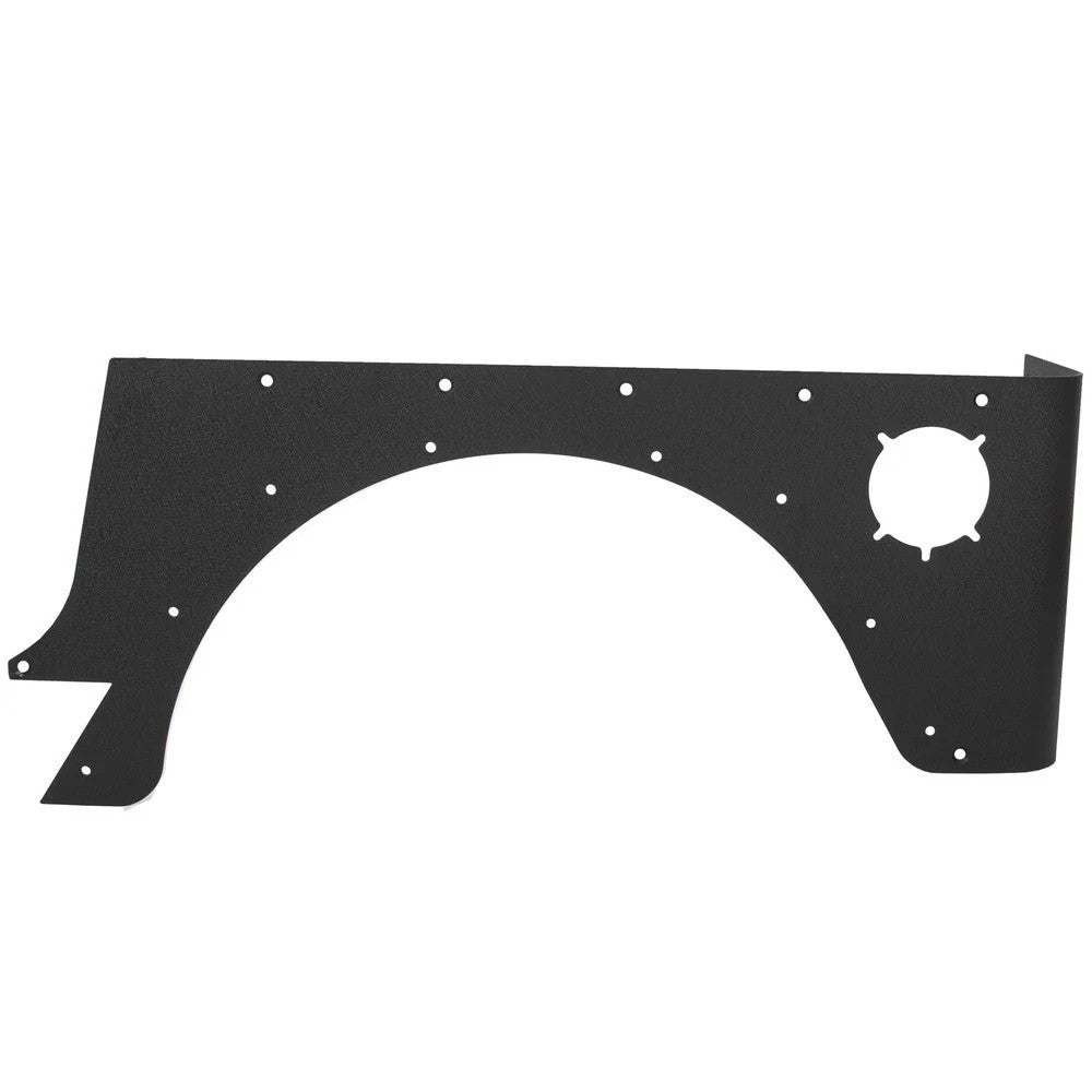 Fits 97-06 Jeep Wrangler TJ 51-0043 Rear Corner Rocker Guard Set Textured Steel