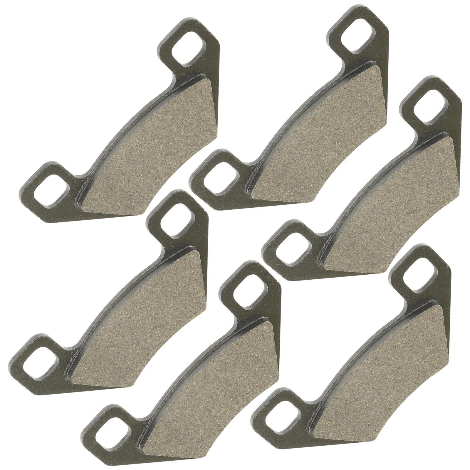 Caltric Front and Rear Brake Pads for Polaris Hawkeye 300 2006 / 2203045