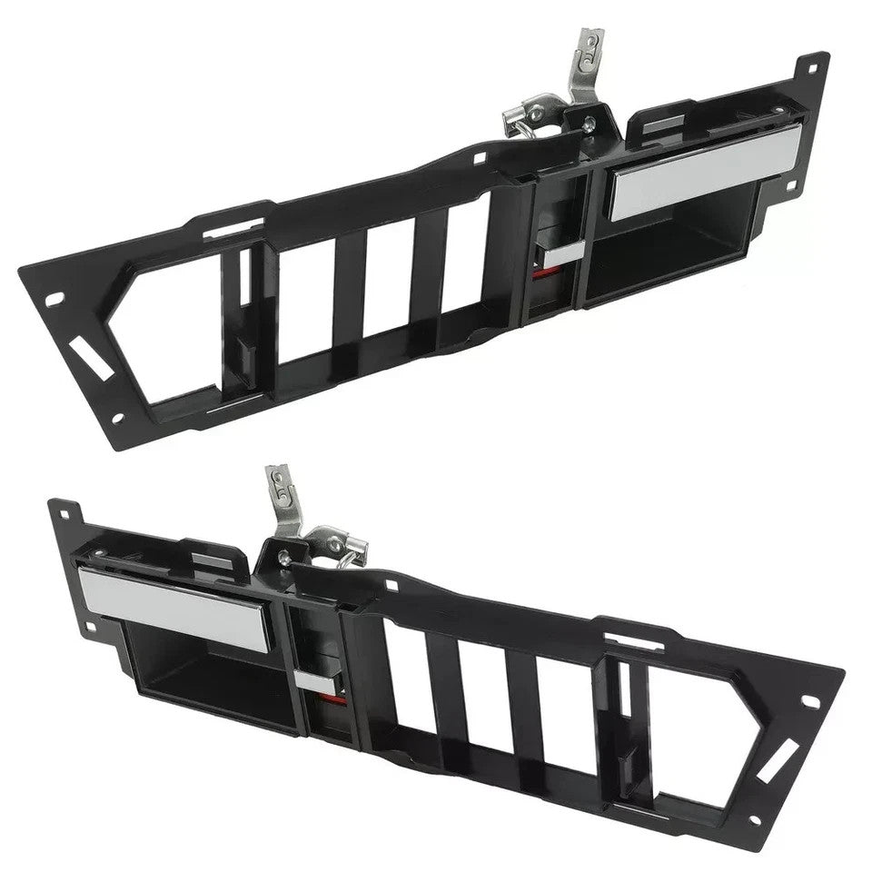 Front Interior Door Handles Set For 1988-1994 Chevy GMC C1500 K1500 Chrome Lever