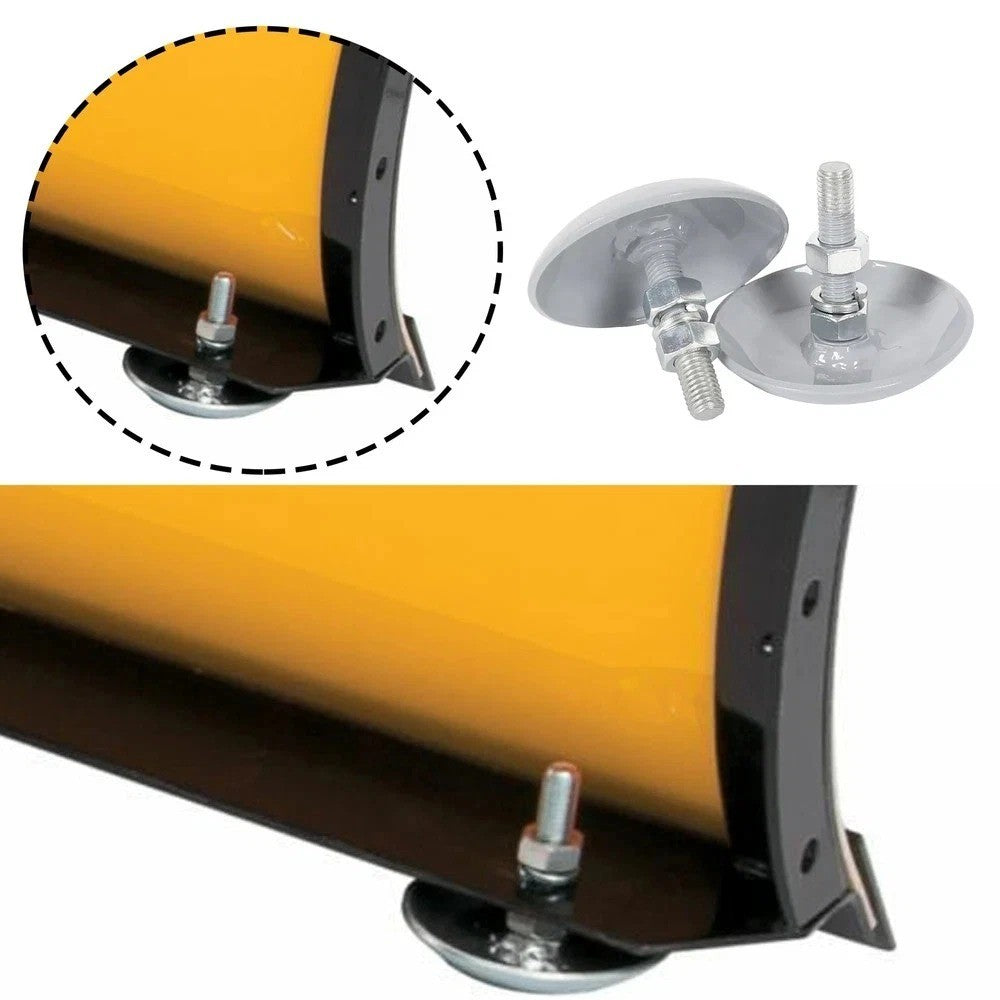 HECASA 2Pk Snow Plow Blade Skid Shoe For Polaris Sportsman Ranger RZR #2877245