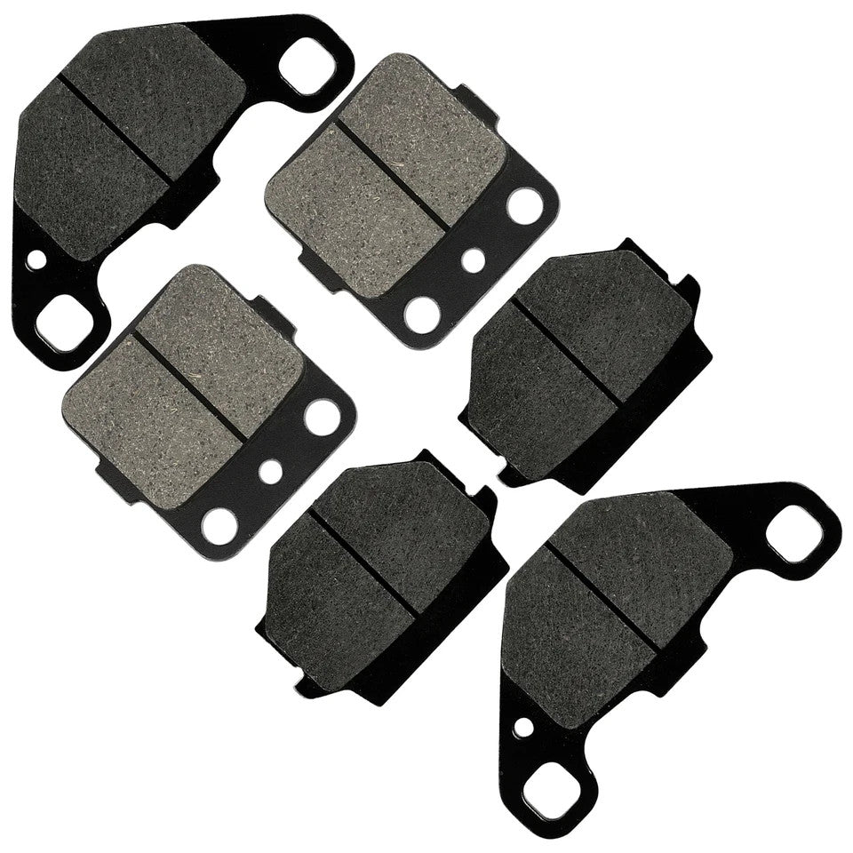 Front Rear Brake Pads for Suzuki LT250R Quadracer 250 1985 1986