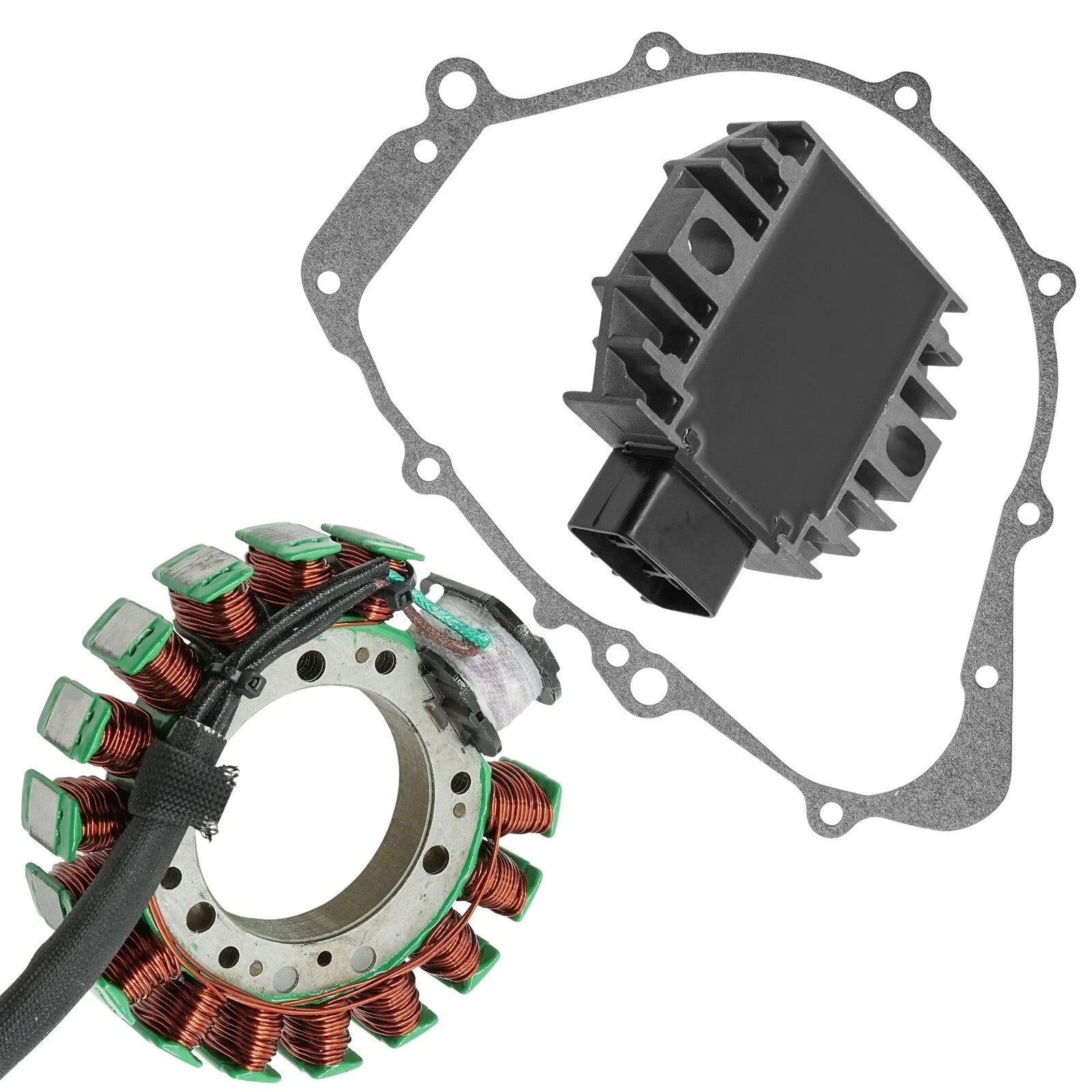 Stator & Regulator Rectifier for Yamaha Grizzly 600 YFM600 1999-2001 With Gasket