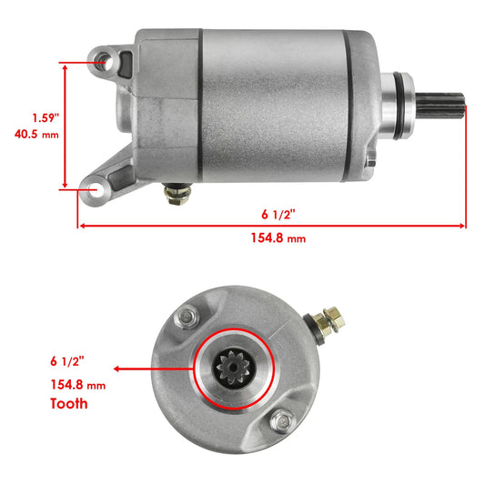 Starter and Relay Solenoid fits Polaris Sportsman 450 2017 2018 2019 2020 2021