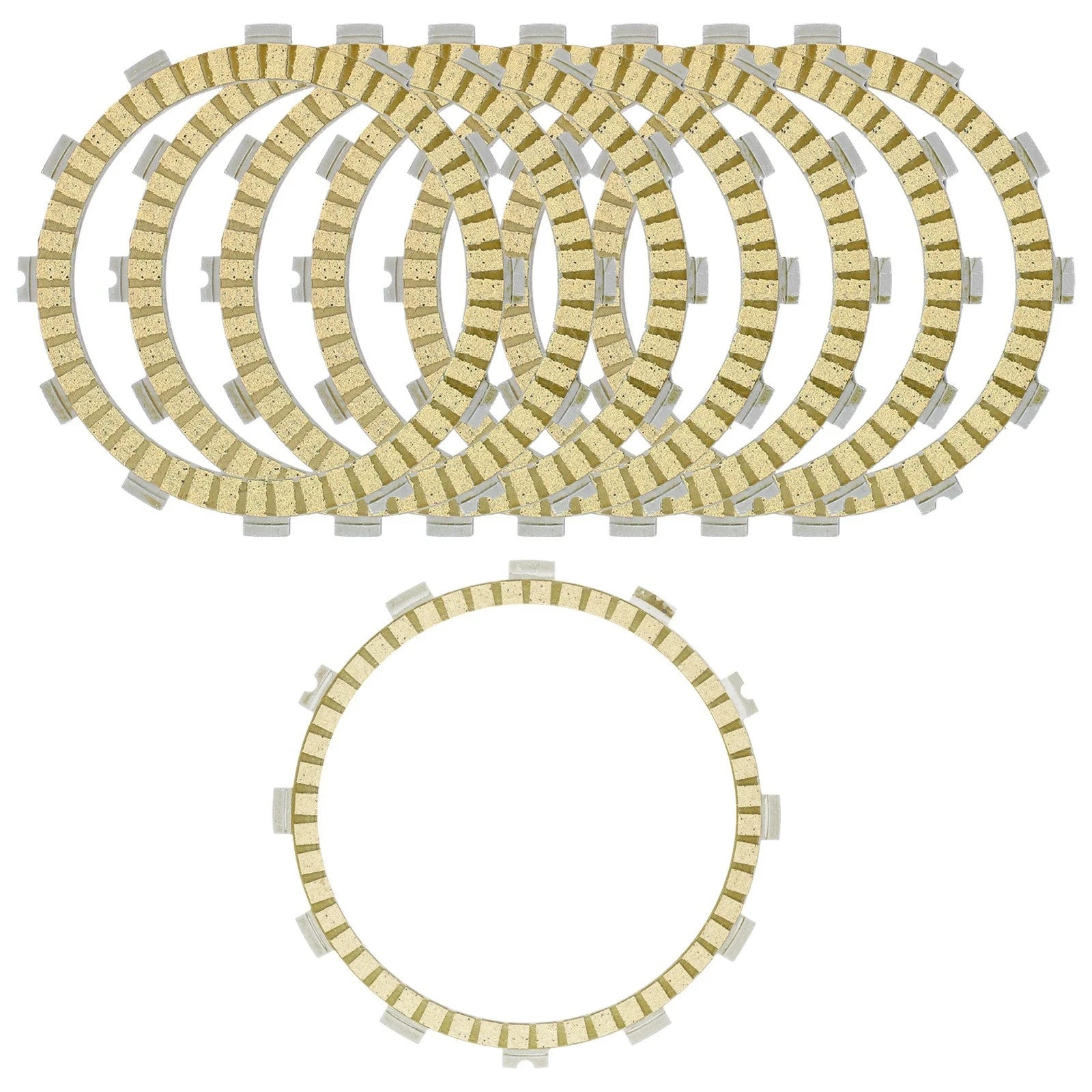 Clutch Friction Plates for Polaris Predator 500 2003 2004 2005 2006 2007