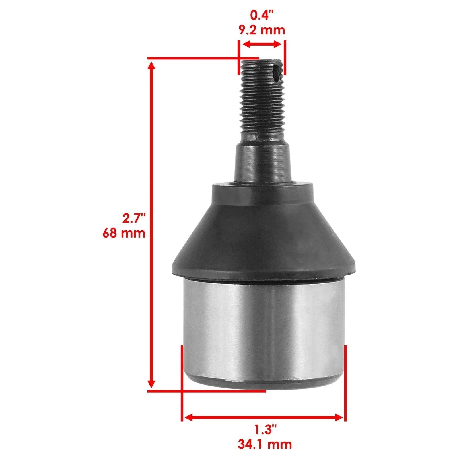 2 Ball Joints for Polaris Sportsman 500 HO 2001 2003 2005 2006