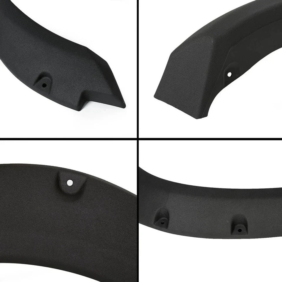 4x Fender Flares For 1999-2007 Ford F250 F350 SuperDuty Wheel Pocket Rivet Style