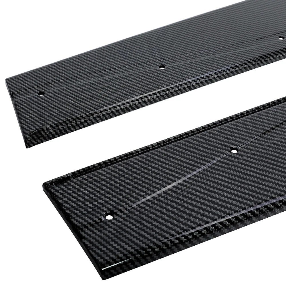 Side Skirt Extension Rocker Panel Carbon Fiber MP Style For BMW F82 F83 M4 15-20