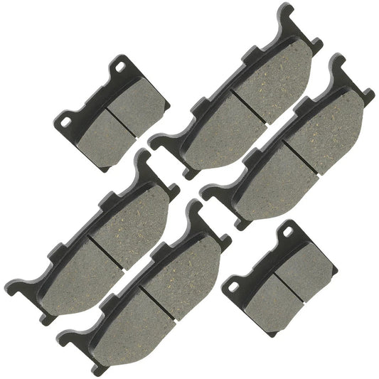 Front Rear Brake Pads for Yamaha XVS1100 V-Star 1100 Classic 2000-2009