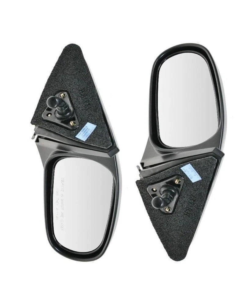 Manual Remote Side View Mirrors Pair Set of 2 for 96-00 Honda Civic 2 & 3 Door