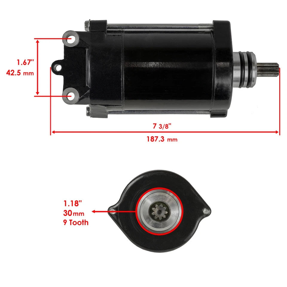 Starter & Relay Solenoid for Kawasaki JS750 750 Sx 1992 1993 1994 1995 Pwc New