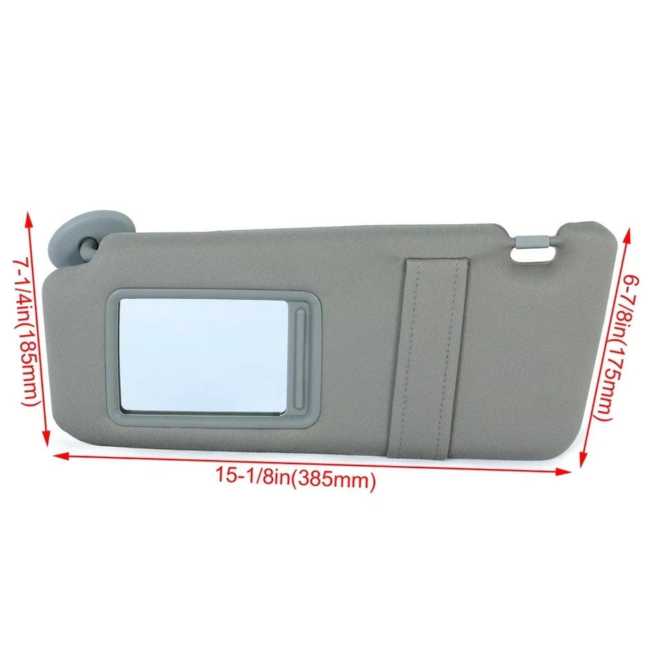 For Toyota Camry 07-11 Left Driver Side Sun Visor Sunshade with/without sunroof