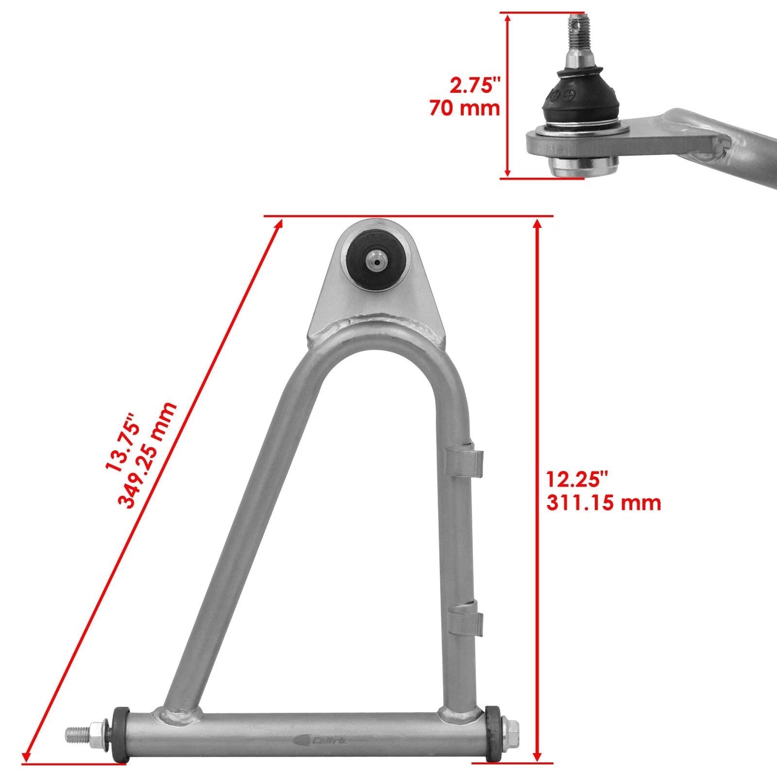 Front Upper and Lower A-Arm Set for Yamaha Banshee 350 YFZ350 1991-2003