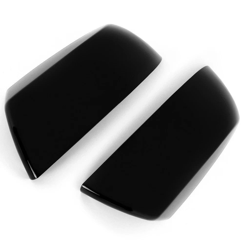 Gloss Black Side Mirror Cover Cap Replacement For Toyota Tundra Sequoia 07-19 08