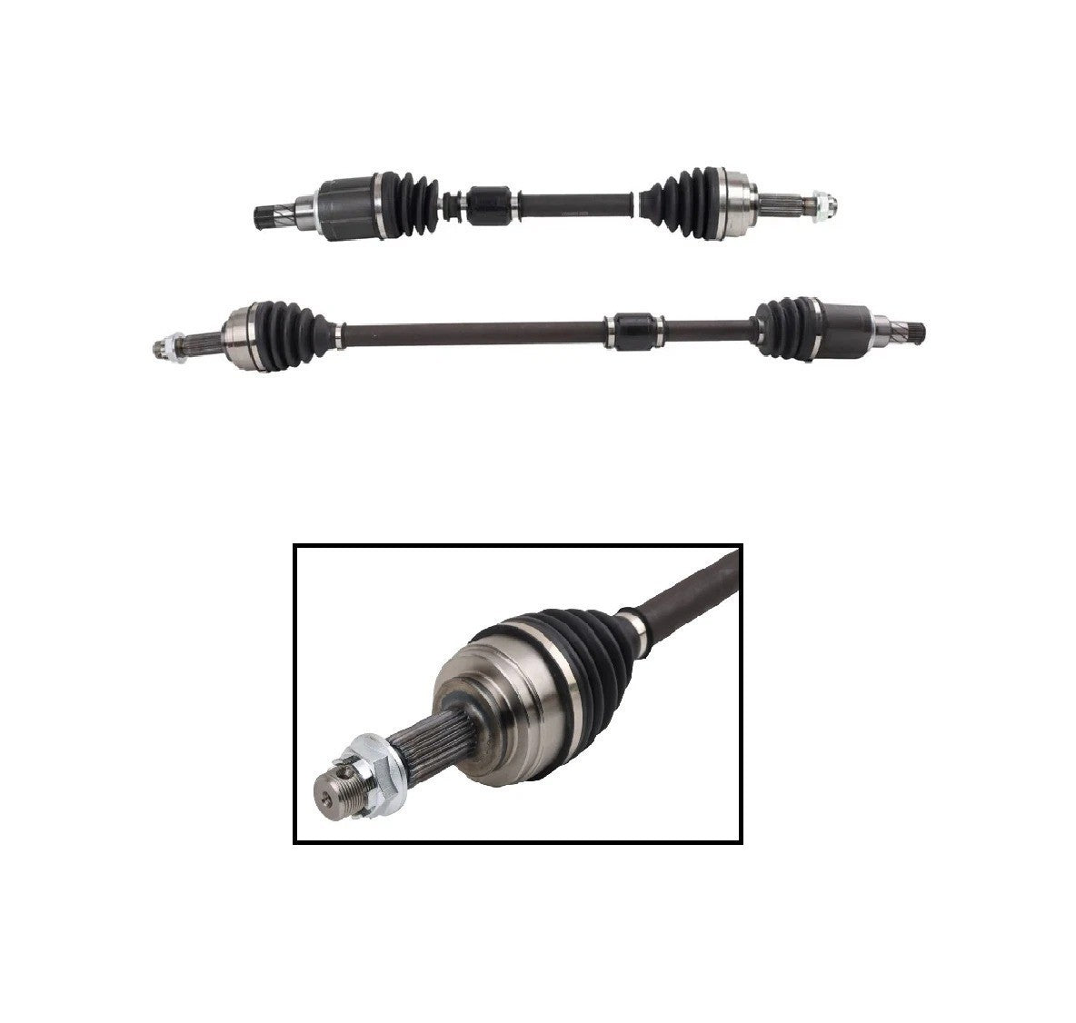 CV Axle Shaft Assembly Set Fits 2018-2022 Nissan Kicks 2020-2022 Versa