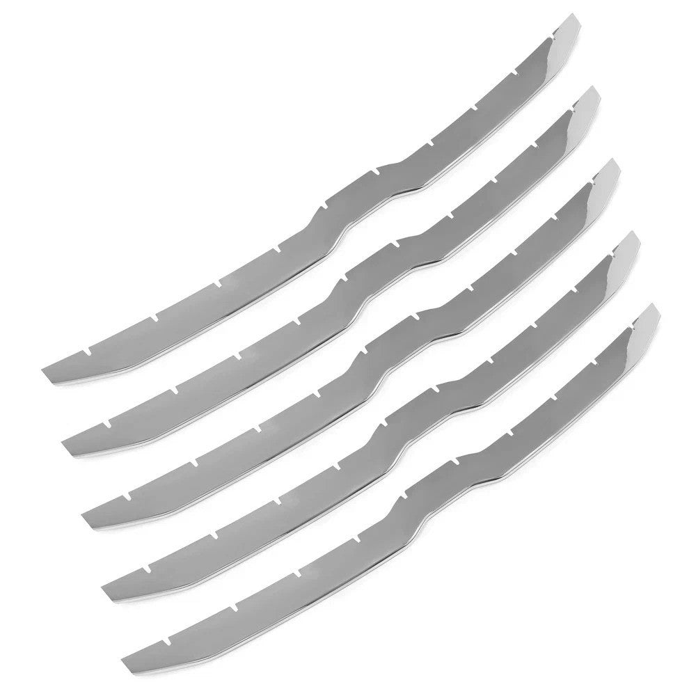 HECASA For 19-23 Dodge Ram 1500 Chrome Grille Cover Insert Grill Overlay Trim